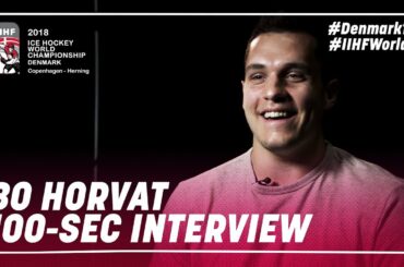 100 Seconds of Questions: Bo Horvat | #IIHFWorlds 2018