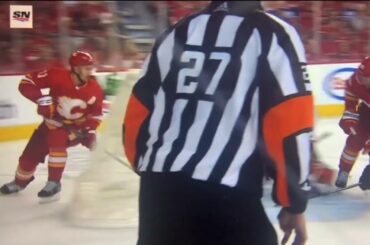 Blake Coleman distinct kicking motion - Why I agree with the call