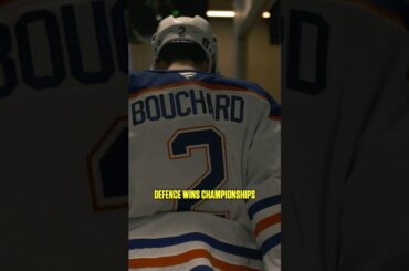 Evan Bouchard: "Defence Wins Championships" 👀