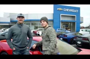John Carlson Test Drives a 2015 Corvette Stingray