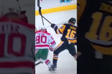 #91 Dawson Mercer (26) Backhand Goal.