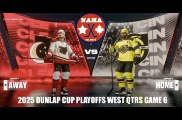 NAHA 2025 Dunlap Cup Playoffs West QF G6 - Cleveland Barons @ Cincinnati Stingers (CIN leads 3-2)