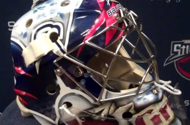 Philipp Grubauer's Stingrays/Capitals Mask 360 View
