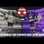 NAHA 2025 Dunlap Cup Playoffs West QF G6 - Omaha Stealth @ Indianapolis Racers (OMA leads 3-2)