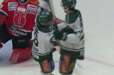 Höjdpunkter: Målsnålt och bortdömt mål när Färjestad vann - TV4 Sport