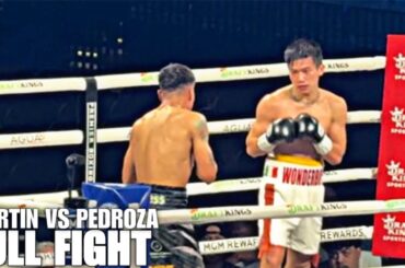 Carl Jammes Martin (PHILIPPINES) vs Javier Pedroza (MEXICO) | Full Fight | WONDERBOY MAKES US DEBUT