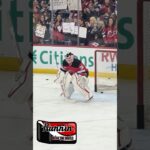 Jake Allen NJ Devils Warmup Saves #njdevils #shorts #shortsvideo #short #shortvideo