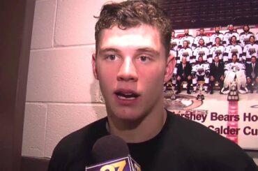 Andre Burakovsky talks about his stint with the Hershey Bears