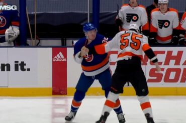 Ross Johnston Drops The Gloves With Samuel Morin