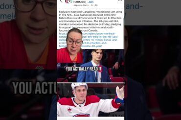 Fake News About Juraj Slafkovsky