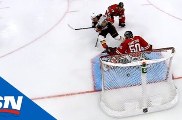 Rickard Rakell Intercepts Jonathan Toews Pass, Breaks In To Score Past Corey Crawford