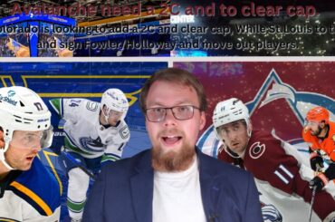 NHL Offseason Preview: Av's to find a 2C and free cap space, Blues to extend Fowler and make moves.