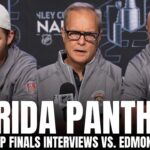 Matthew Tkachuk, Seth Jones, Nate Schmidt, Paul Maurice & Florida on Stanley Cup vs. Edmonton