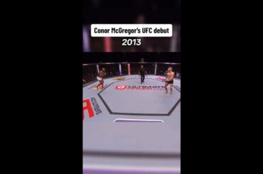 Conor McGregor’s UFC debut 👊
