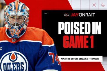 What did you like about Stuart Skinner’s Game 1?