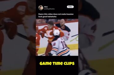 Matthew Tkachuk Gets Ragdolled 😱🥊 #nhl #nhlhockey #nhlhighlights