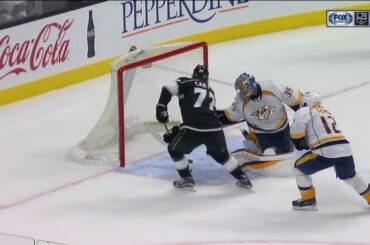 Jeff Carter Scores on Pekka Rinne | Kings Beat Predators 3-2