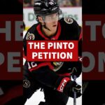 Head Coach Travis Green has heard the plea to put Shane Pinto back on the Power Play.