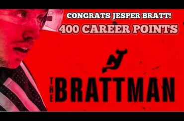 Jesper Bratt 400 Career Points Tribute #NJDevils