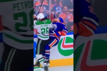 Stars D Alex Petrovic plays some Chin Music 🎶🎼🎵