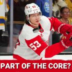 Which players are a part of the Detroit Red Wings 'core'?