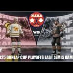 NAHA 2025 Dunlap Cup Playoffs East SF G3 - Baltimore Bulldogs @ Halifax Stampeders (BAL leads 2-0)