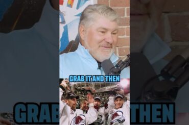 Joe Sakic was all class even in the celebration 🏆