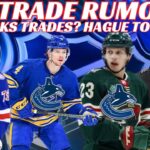 NHL Trade Rumours - Habs & VGK Trade? Canucks Want Byram & Rossi? NYR Trades? Toews to Jets?