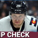 Another Hip Surgery Will Keep Logan O'Connor Out 5-6 Months. Cale Makar's EDGE Stats Are Remarkable.