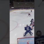 Ilya Samsonov Slides Across To Rob Casey Cizikas