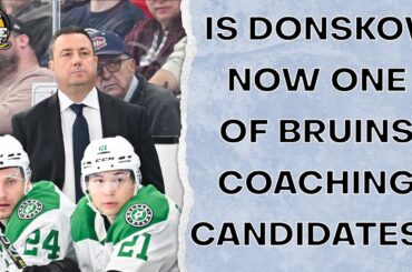 Is Donskov Now One of Bruins Coaching Candidates? | The Skate Pod, Ep. 446