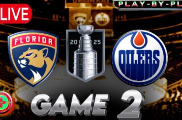 LIVE: Florida Panthers vs Edmonton Oilers Game 2 and Reading Bible