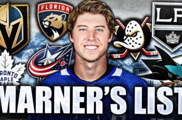 MITCH MARNER'S LIST REVEALED? HUGE UPDATES ON MAPLE LEAFS SUPERSTAR (Kings, Golden Knights, Florida)