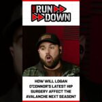 How will Logan O’Connor’s latest hip surgery affect the Avalanche next season?