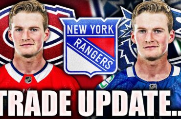 ALEXIS LAFRENIERE TRADE UPDATE: NEW YORK RANGERS, MONTREAL CANADIENS, VANCOUVER CANUCKS RUMOURS