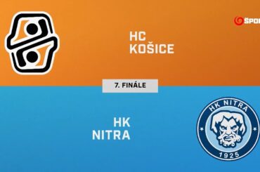 Finále play-off: HC Košice - HK Nitra 5:4 pp, stav série 4:3