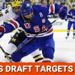 The Philadelphia Flyers show interest in 3 1st Round options at the Combine.  Are they worth a look?