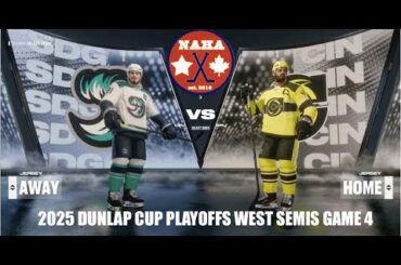 NAHA 2025 Dunlap Cup Playoffs West SF G4 - San Diego Riptide @ Cincinnati Stingers (SDG leads 2-1)