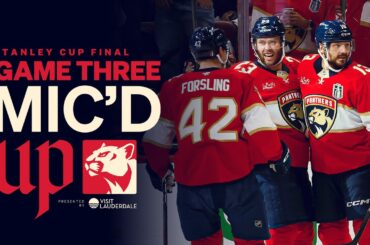 "That's a helluva pass!" | Panthers vs Oilers SCF Game 3 Mic'd Up