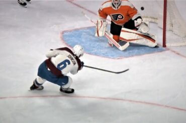 Erik Johnson Evens This Game With the SHORTY