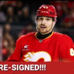 Calgary Flames EXTEND Adam Klapka & Dustin Wolf SNUBBED