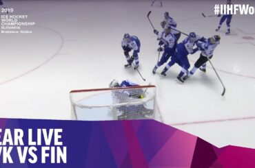 Kaapo Kakko completes the hat trick | Near Live | 2019 IIHF Ice Hockey World Championship