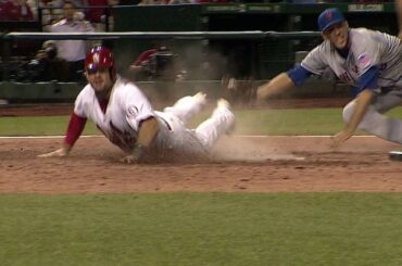 NYM@STL: Wigginton's baserunning gives Cards the lead