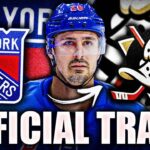 CHRIS KREIDER TRADE TO THE ANAHEIM DUCKS CONFIRMED: THE END OF AN ERA FOR THE NEW YORK RANGERS