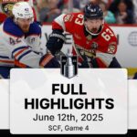 NHL Playoff Highlights | Oilers vs. Panthers | SCF Gm 4 | June 12, 2025