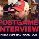 SCF Game 4 Locker Room Reaction vs Edmonton | 6.12.25