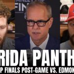 Matthew Tkachuk, Paul Maurice & Florida Panthers React to Oilers STUNNING GM4 Stanley Cup Comeback