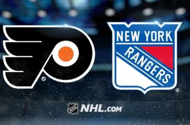 Giroux, Lyon lead Flyers past Rangers, 7-4