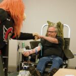 Ottawa Senators Donate with Canadian Blood Services