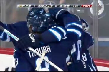 Andrew Ladd 2-1 Goal vs Ducks [Dec 7 2014]